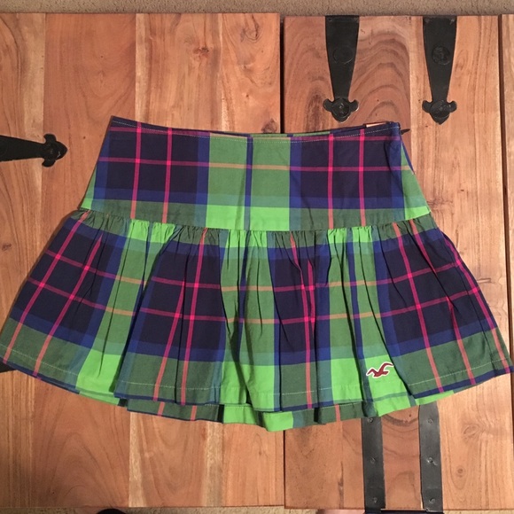 Hollister Mini Skirt Plaid