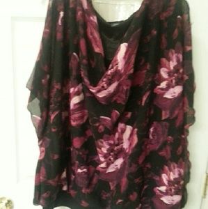Lane Bryant gauzy shirt