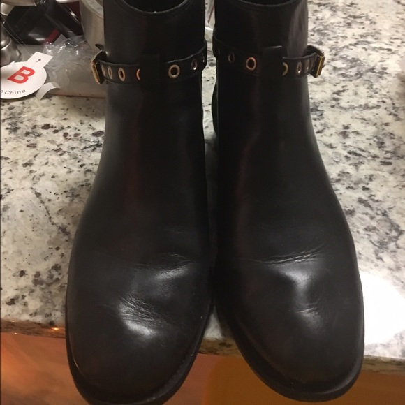 DVF Leather Ankle Boots, Flat Heel - Picture 2 of 4