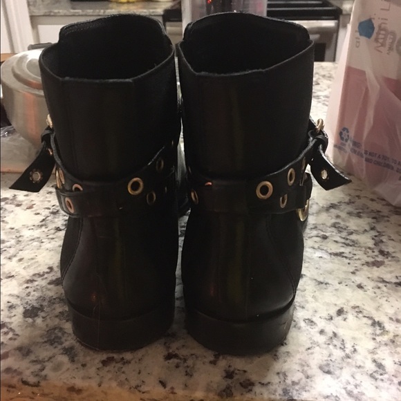 DVF Leather Ankle Boots, Flat Heel - Picture 3 of 4