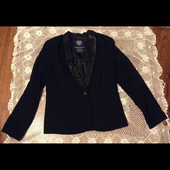 American Eagle Outfitters Black Blazer Jacket Sz M