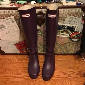 Hunter rain boots