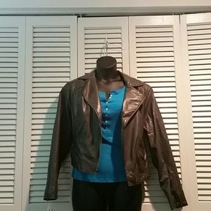 Torrid faux leather Moto jacket size 2