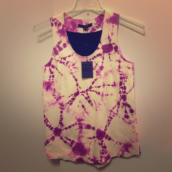 NWT $1595 Alexander Wang lambskin leather top 2/S