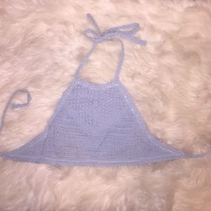 Kendall & Kylie knit crop top