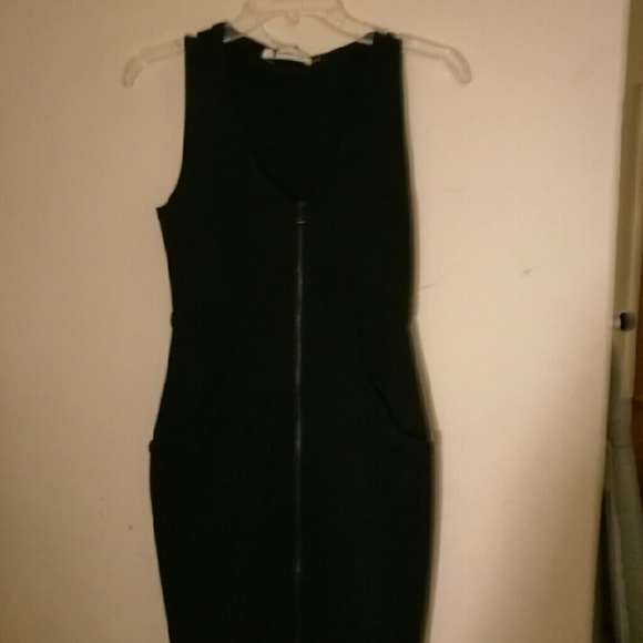 Dress and trench coat