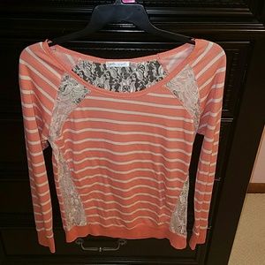 Liberty Love pink Orangish shirt