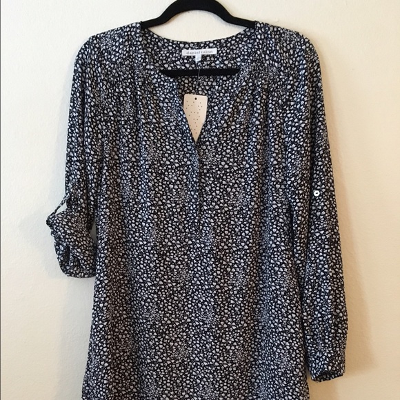 Daniel Rainn silky shift dress