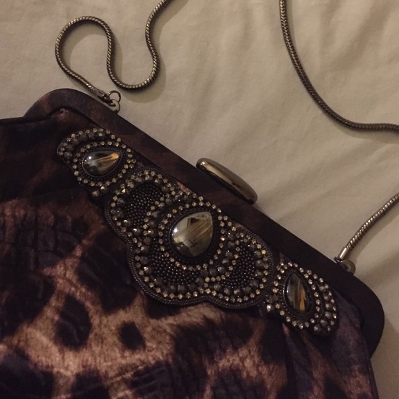 NWOT Banana Republic clutch w/handle