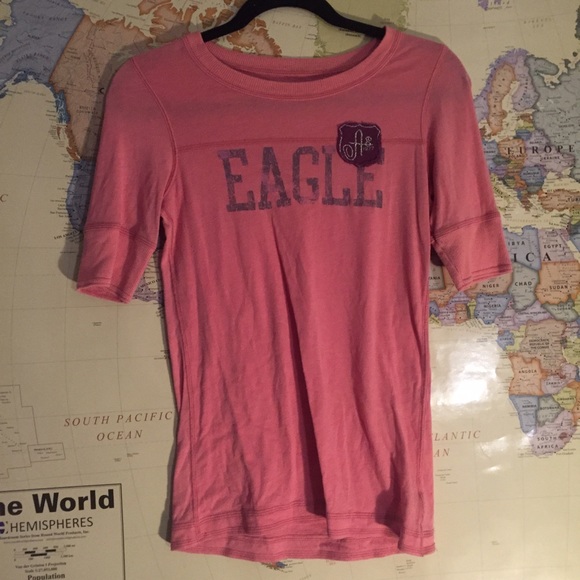 Pink american eagle top - Picture 2 of 3