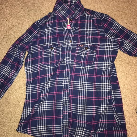 Long sleeve Hollister button up