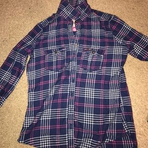 Long sleeve Hollister button up