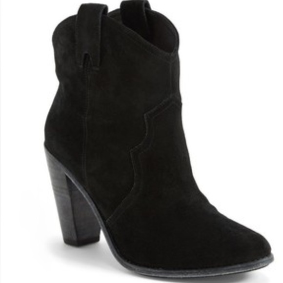 Joie Western Monte Bootie in Black 8