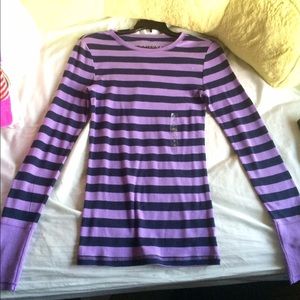 Arizona purple striped long sleeve