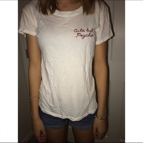 "Cute but psycho" brandy tee