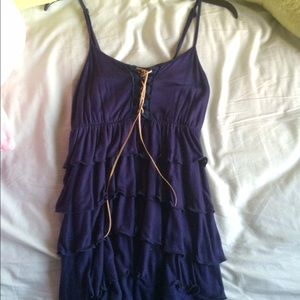 Wet Seal navy blue spaghetti strap