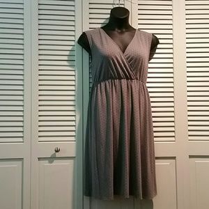 Torrid size 0 knit polka dot dress