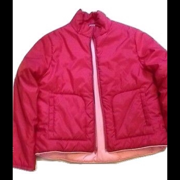 Tommy Hilfiger Girls Puffy Pink Jacket - Picture 1 of 4