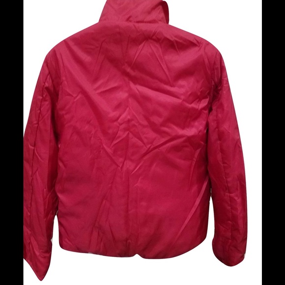Tommy Hilfiger Girls Puffy Pink Jacket - Picture 3 of 4