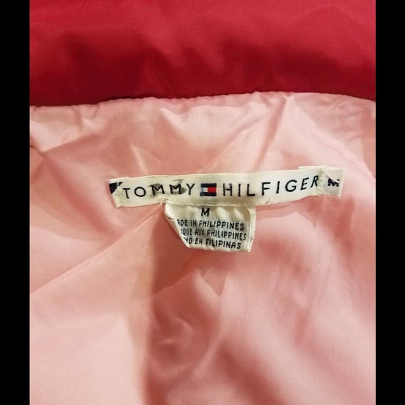 Tommy Hilfiger Girls Puffy Pink Jacket - Picture 4 of 4