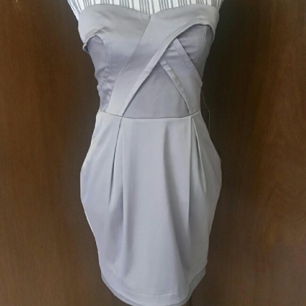 Bebe strapless dress