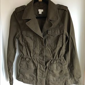 J. Crew Army Green Jacket