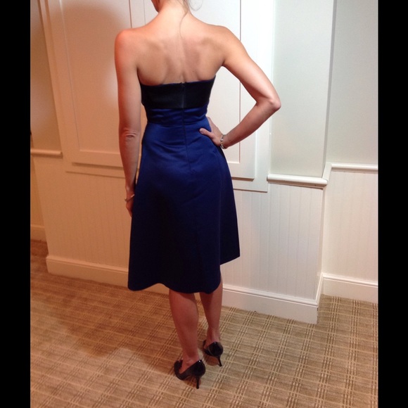 😊🎁New Sable and Zoe Strapless Colorblock Dress 4 - Picture 3 of 4