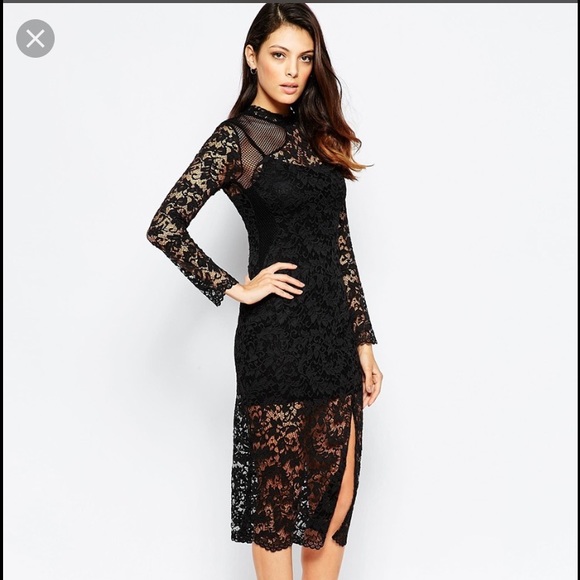 Sold⛔️⛔️Sexy rich lace dress new French connection