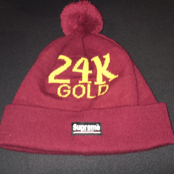 Supreme 24k beanie
