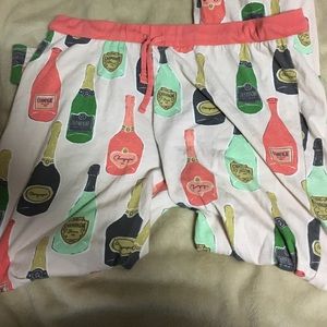 Champagne Themed Pajamas