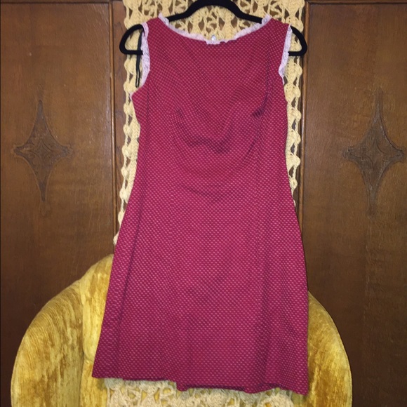 HOLD ❌ Vintage Dress {Handmade} Swiss dot pattern