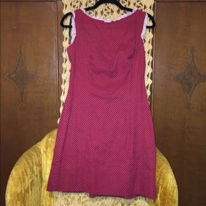 HOLD ❌ Vintage Dress {Handmade} Swiss dot pattern