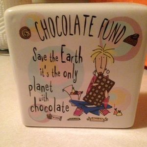Chocolate Fund Piggy Bank