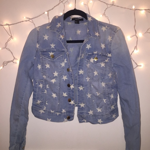F21 denim jacket