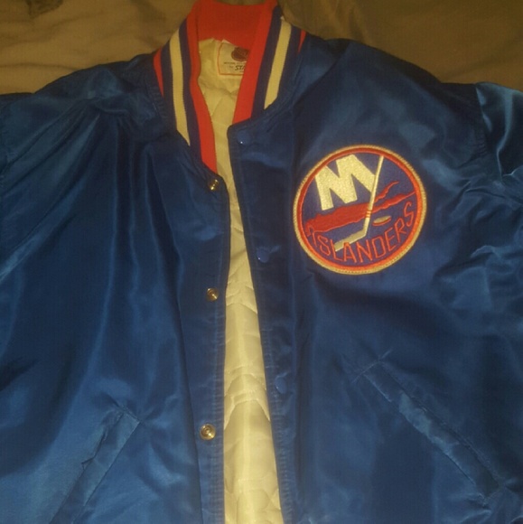 Vintage Ny Islanders Starter Bomber Jacket