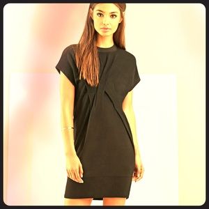 FOXIEDOX Forever 21 Pin-tucked Dress Black