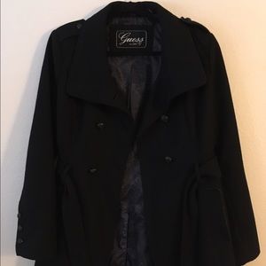 Guess wool jacket, pea coat