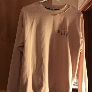 Coral PINK crewneck