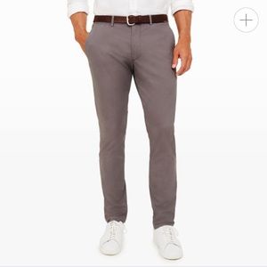 Club Monaco Men's Chino connor (Grey) 32x30 Slim