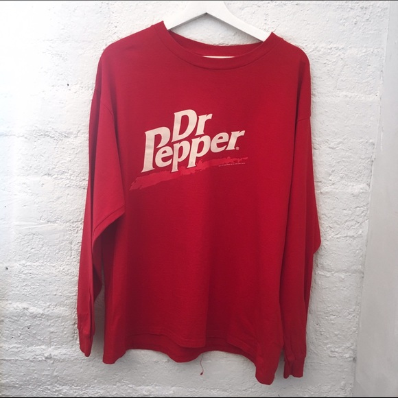 Dr pepper long sleeve shirt Clearance
