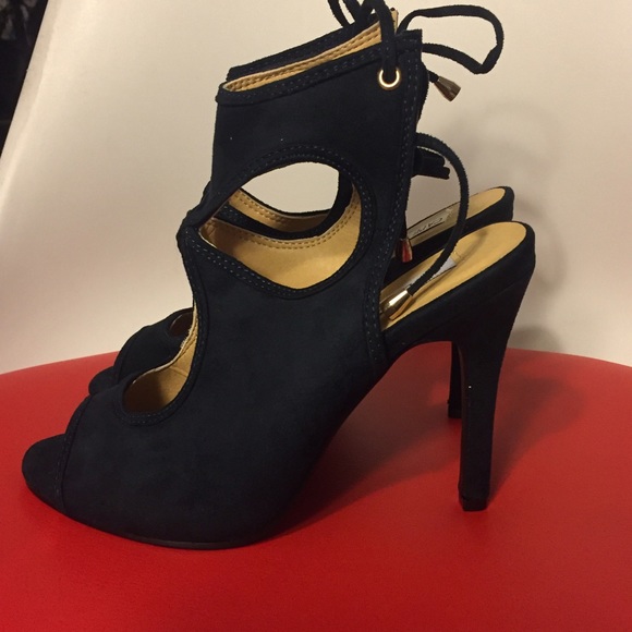 Brand New Navy Blue Boutique Brand Shoes