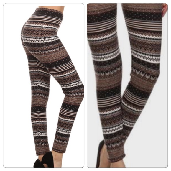 New Fair Isle Leggings - Picture 2 of 4