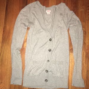 Mossimo Gray Cardigan Size Small