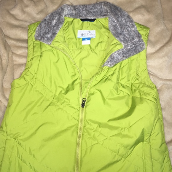 Green Columbia Vest