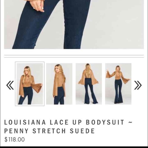 Louisiana lace up body suit - Picture 2 of 4