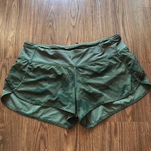 Lululemon camo shorts