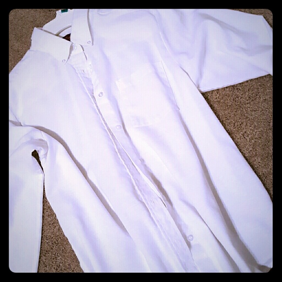 Classic White Button Down