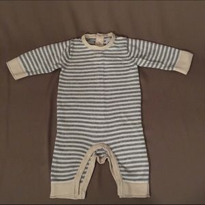 Baby Gap striped knit onesie 0-3 months