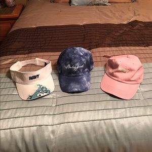 3 Adjustable Hats