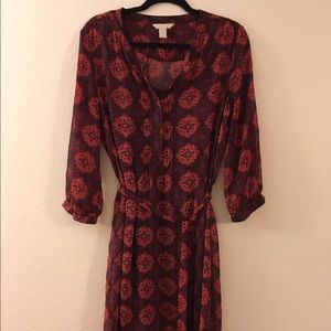 Banana Republic long sleeve dress